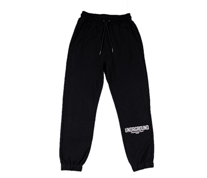 UNDRGROUND Essential Streetwear Joggers (Black)