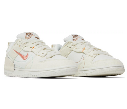 Women's Nike Dunk Low Disrupt 2 (Pale Ivory/Lt Madder)