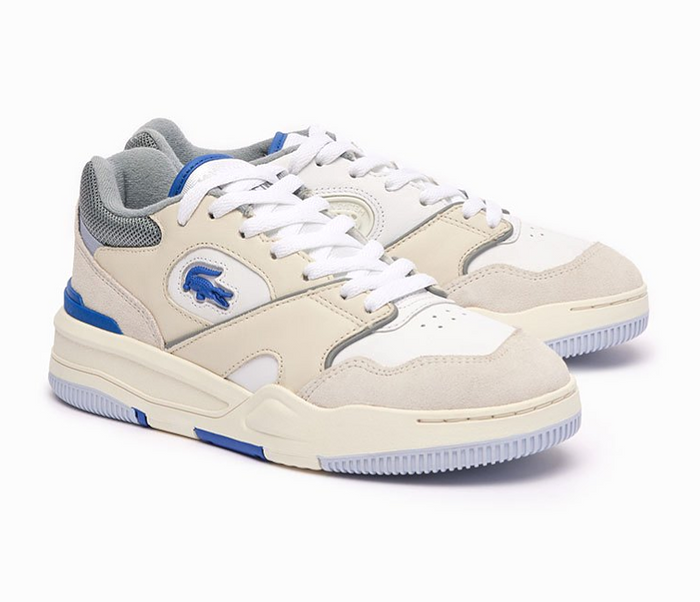 Women’s Lacoste Lineshot 124 1 SFA (White/Blue)