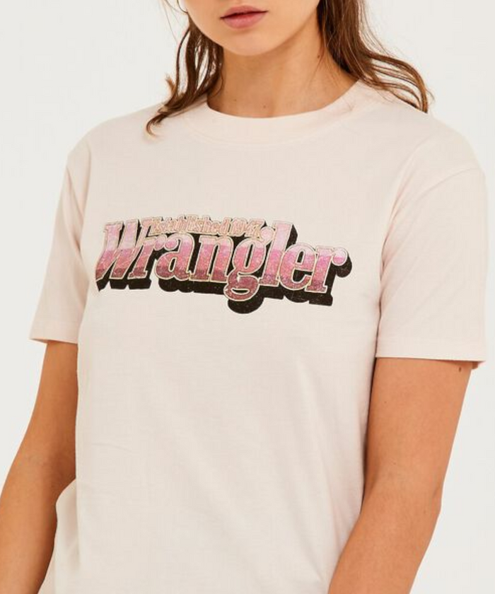 Wrangler Hyland Tee (Faded Pink)