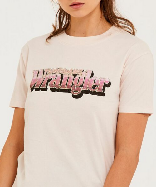 Wrangler Hyland Tee (Faded Pink)