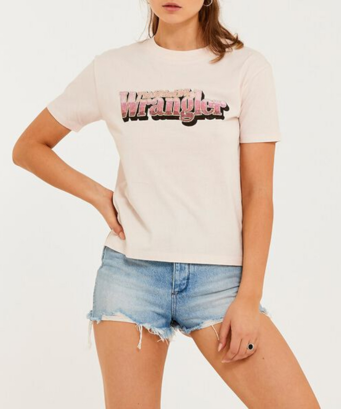 Wrangler Hyland Tee (Faded Pink)